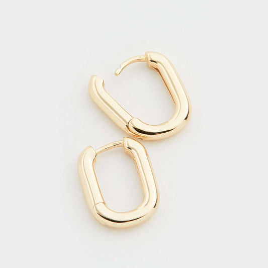 Cosmo Huggie Chunky Hoop Earrings