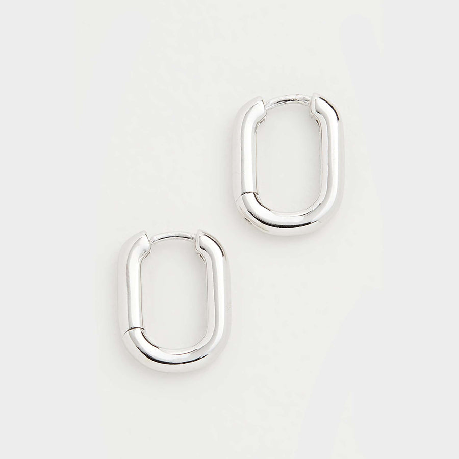 Cosmo Huggie Chunky Hoop Earrings