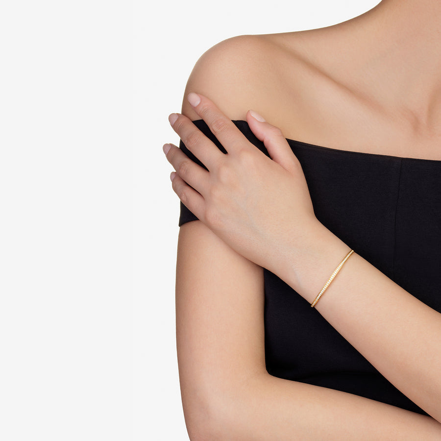 Aura Gold Cuff Bracelet