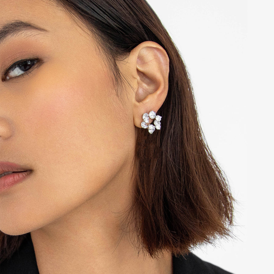 Babe Stud CZ Earrings