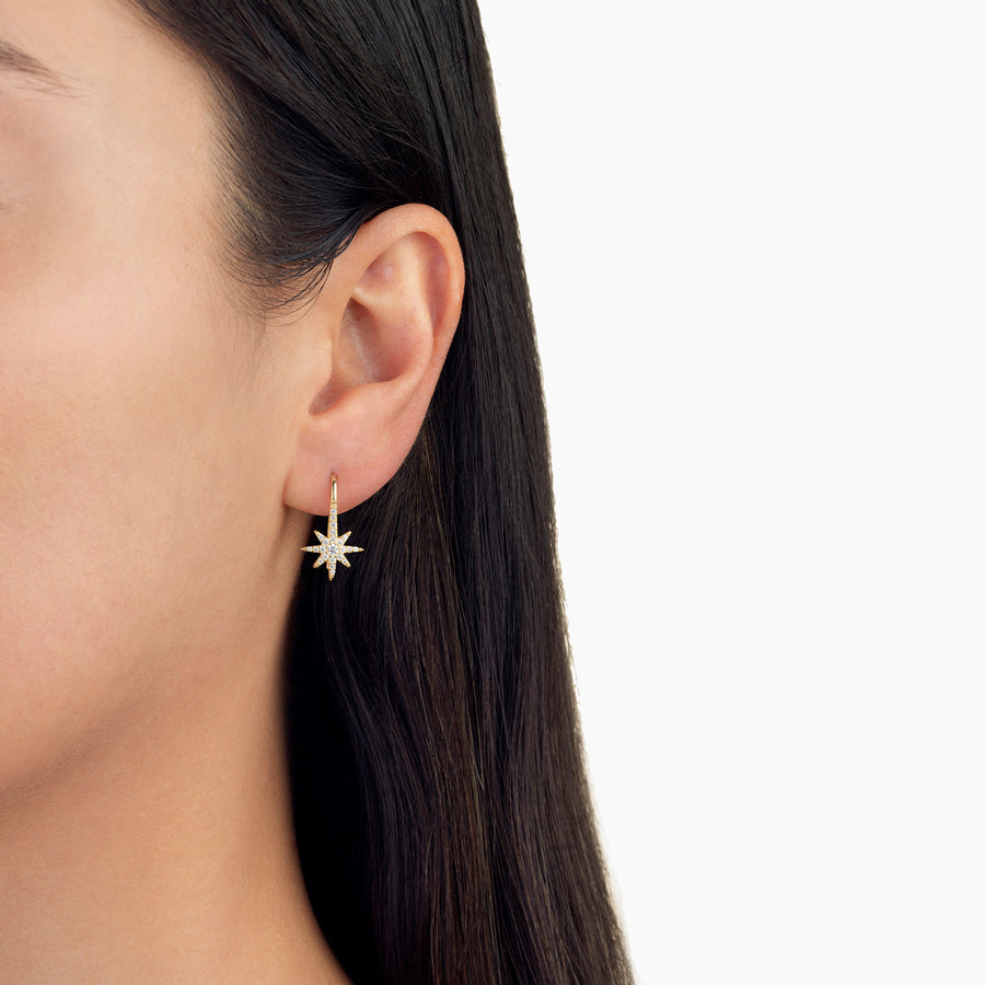 Celeste Drop Star Earrings