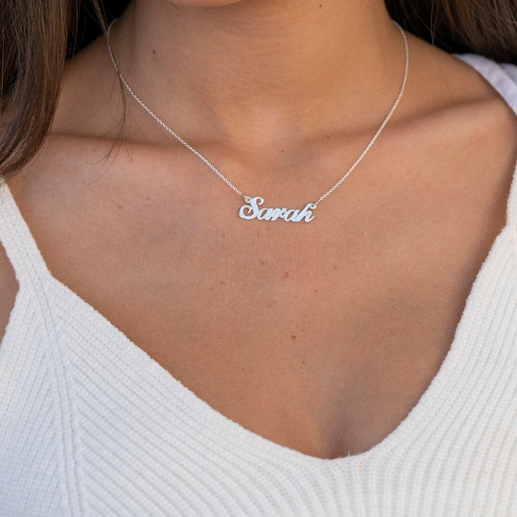 Demure Custom Name Necklace Jewelry