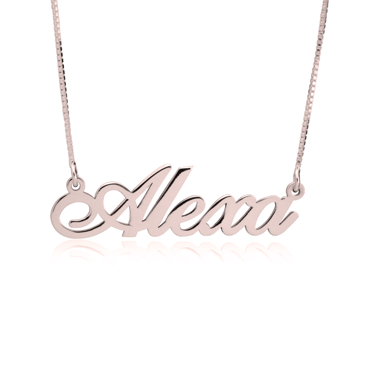 Demure Classic Name Necklace