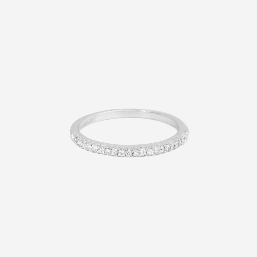 Diamond Bar CZ Ring