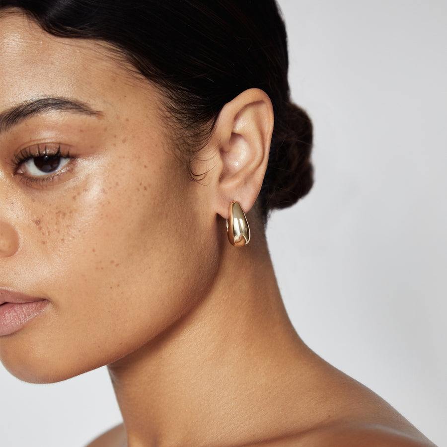 Gold Odyssey Hoop Earrings