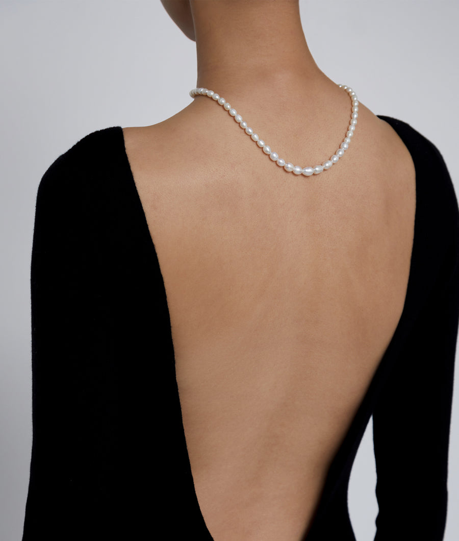 Graduated Freshwater Pearl Necklace