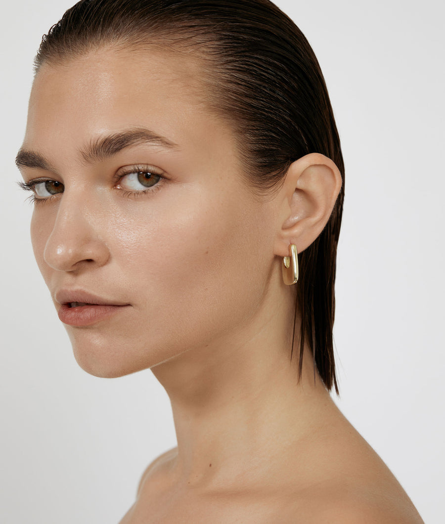 Jamie Arc Hoop Earring