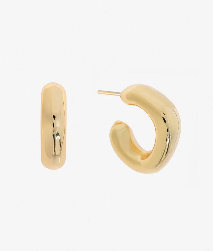 Karla Gold Hoop Earrings