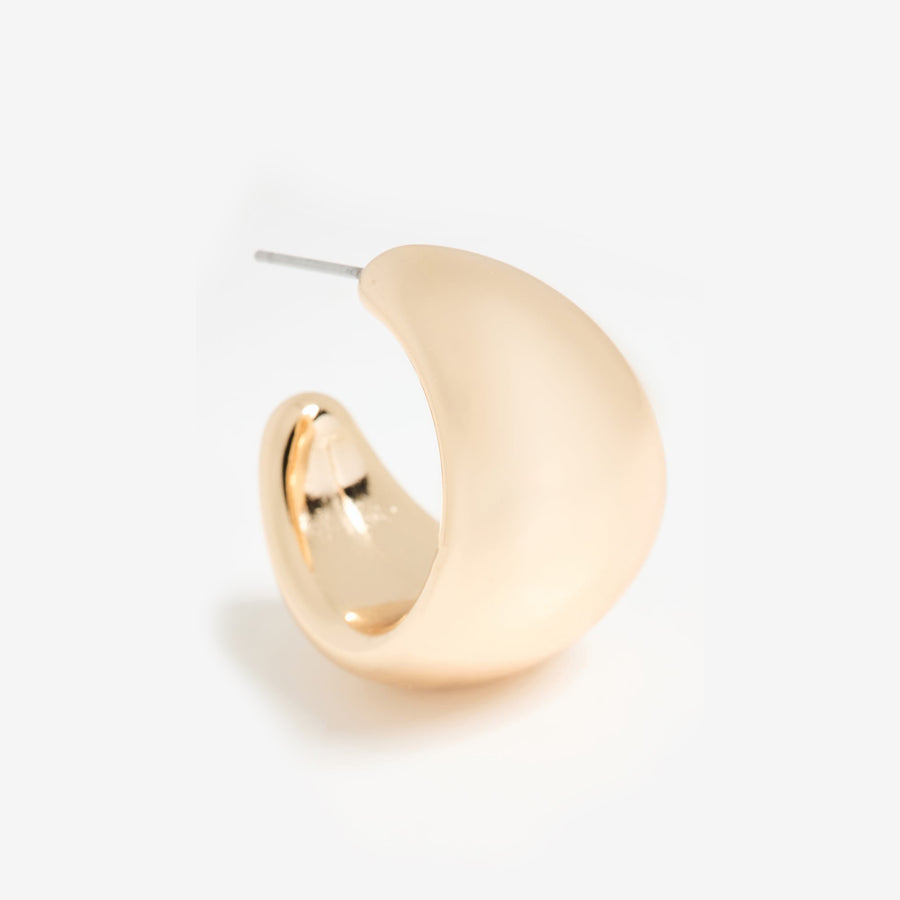 Kasumi Chunky Hoop Gold Earrings