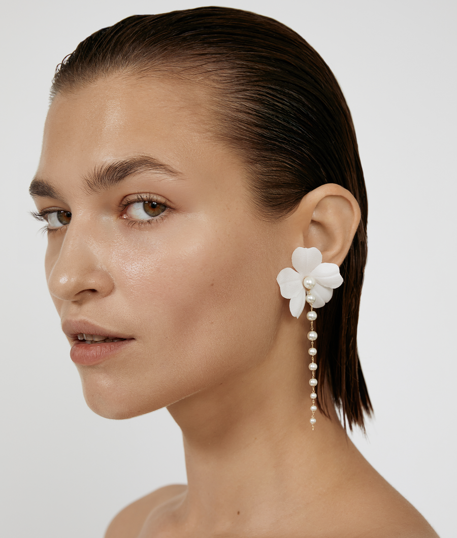 Liaigre Pearl Petal Cascade Earring