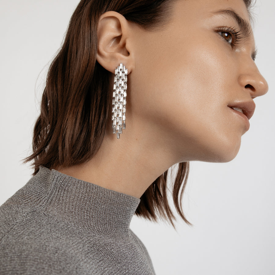 Nicola Silver Earring