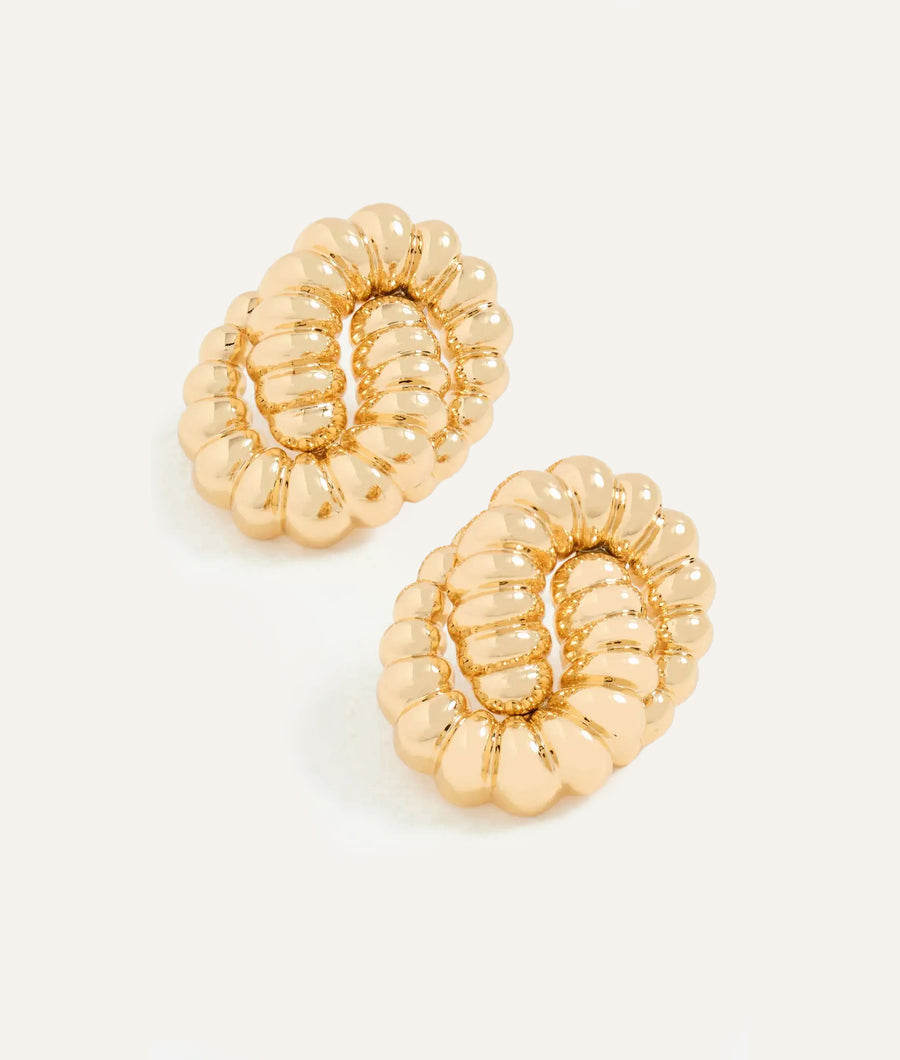 Philipa Chic Swirl Stud Earring