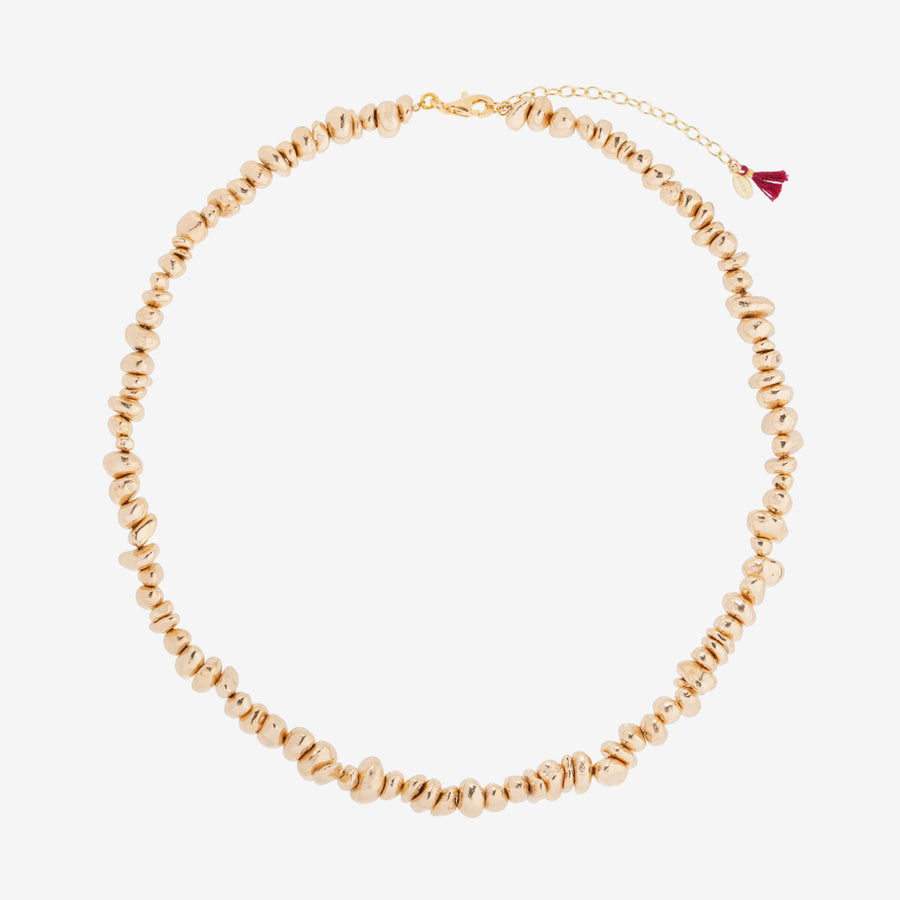 Odyssey Gold Statement Necklace