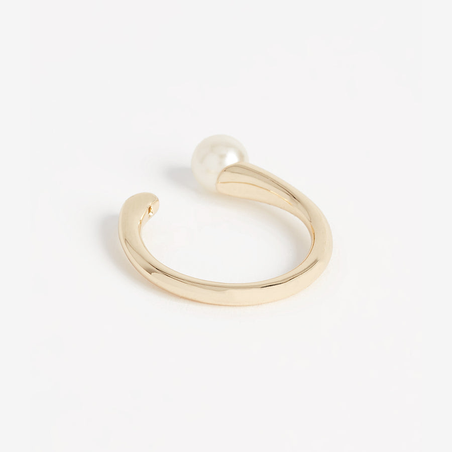 Mona Detailed Pearl Ring