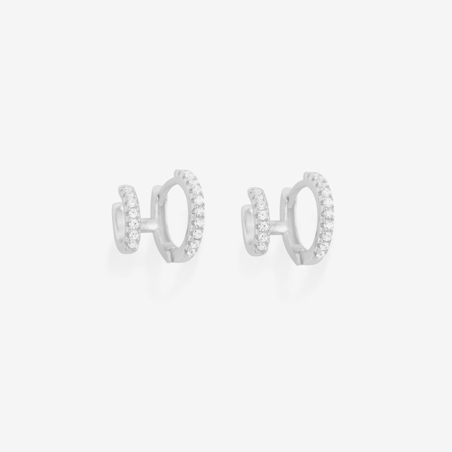 Katerina Double Hoop Earrings