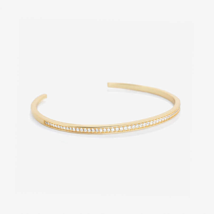 Aura Gold Cuff Bracelet