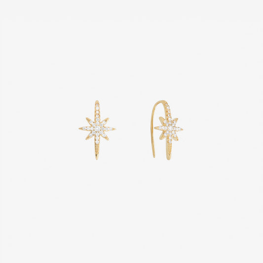 Celeste Drop Star Earrings