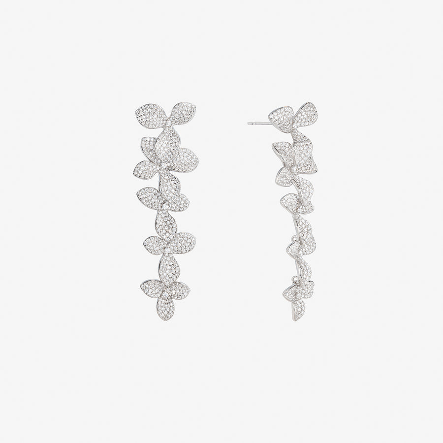 Liz Drop Flower Earrings