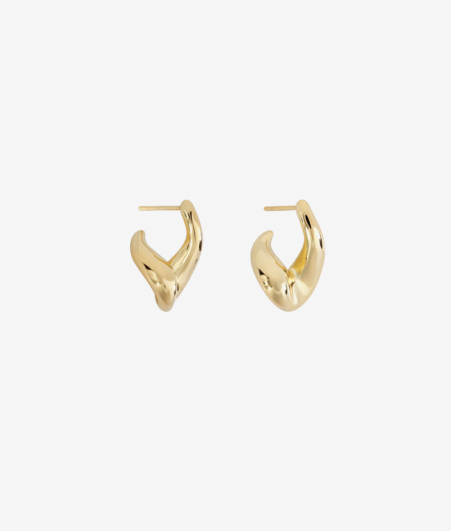 Kira Gold Hoop Earring