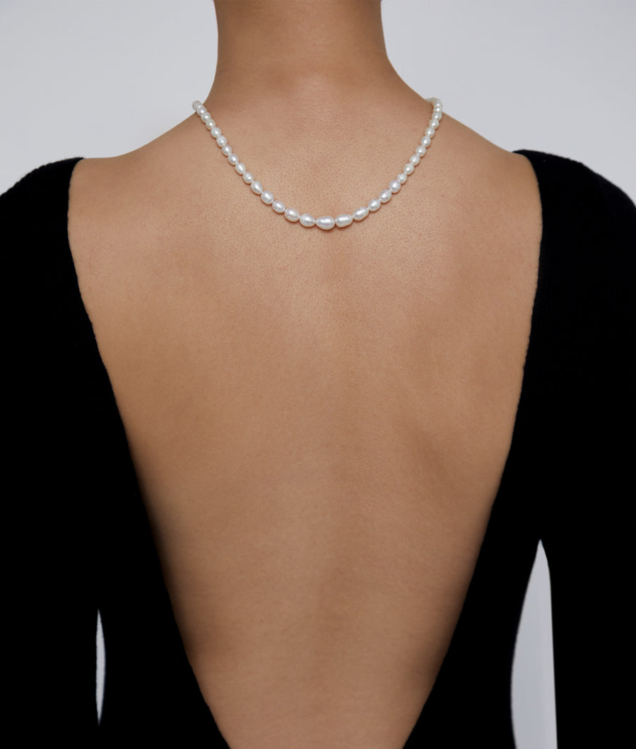 Graduated Freshwater Pearl Necklace