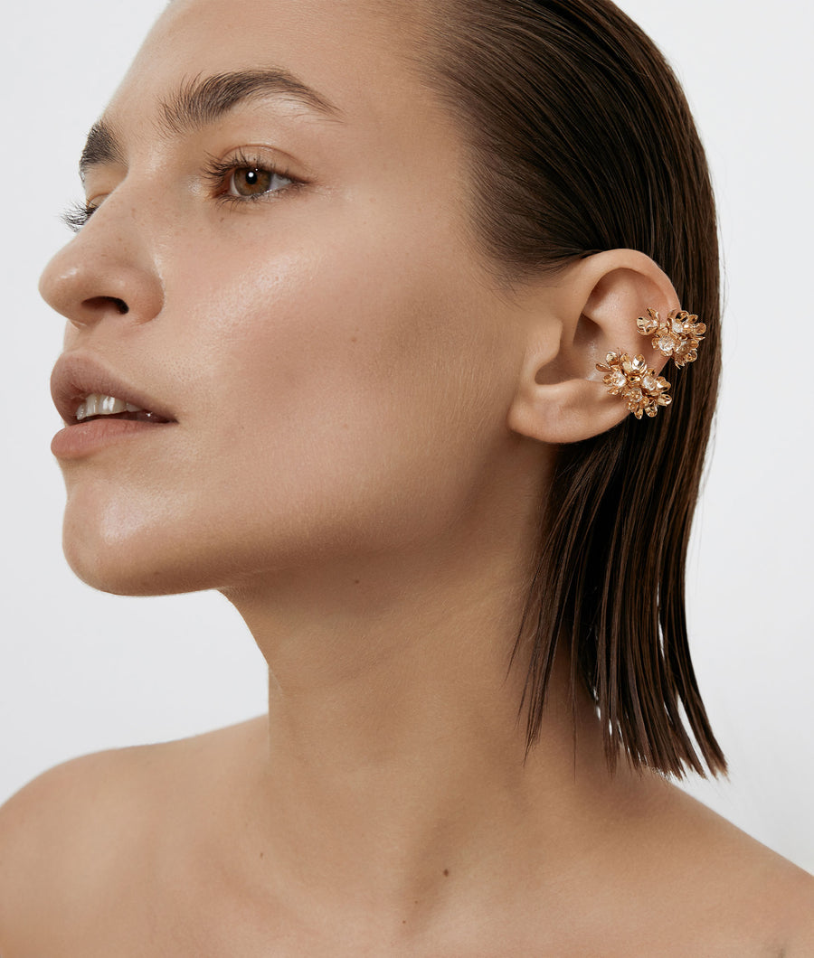 Tina Flower Petal Ear Cuff Earring