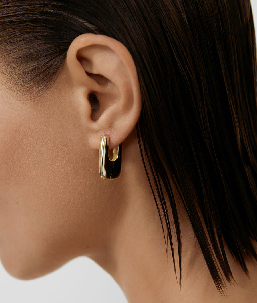 Jamie Arc Hoop Earring