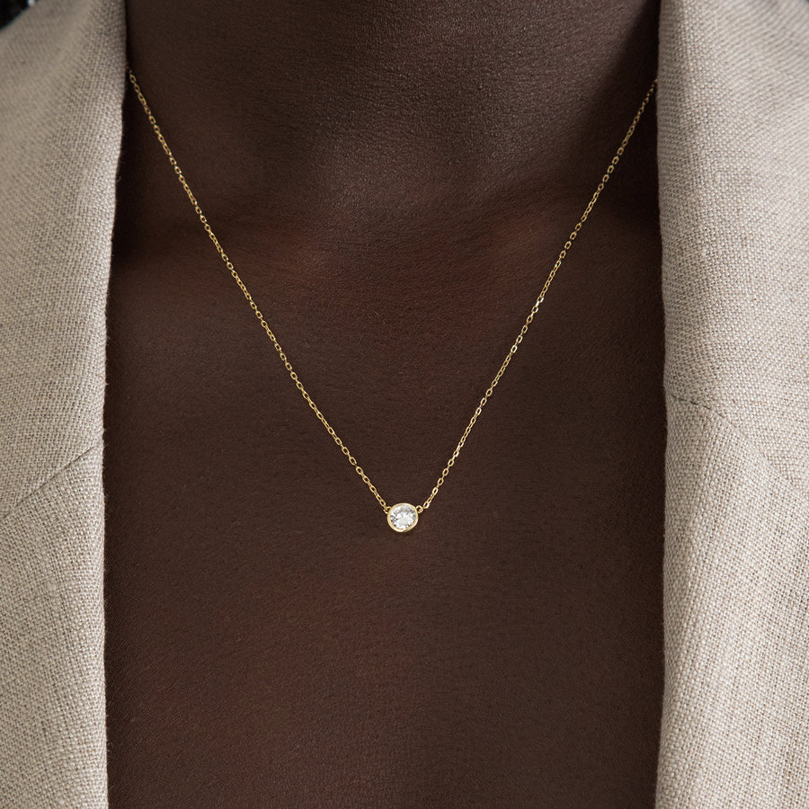 Solitaire Necklace