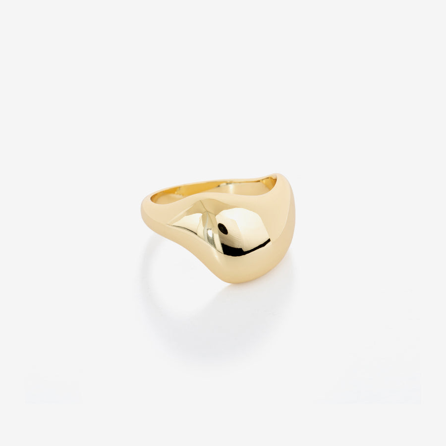 Gold Odyssey Thick Gold Ring