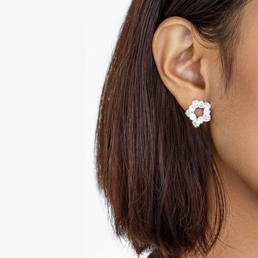 Babe Stud CZ Earrings