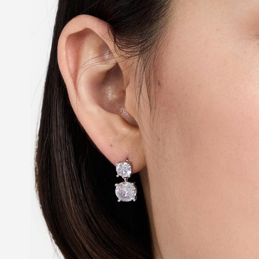 Cz Drop Earrings