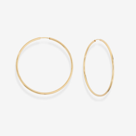 Endless Gold Classic Hoop Earrings