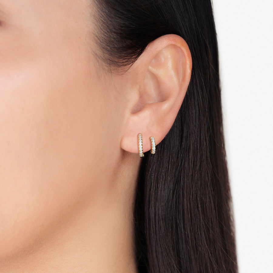 Katerina Double Hoop Earrings