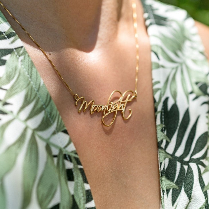 Script Custom Name Necklace