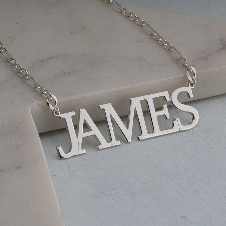 Mens Custom Name Necklace