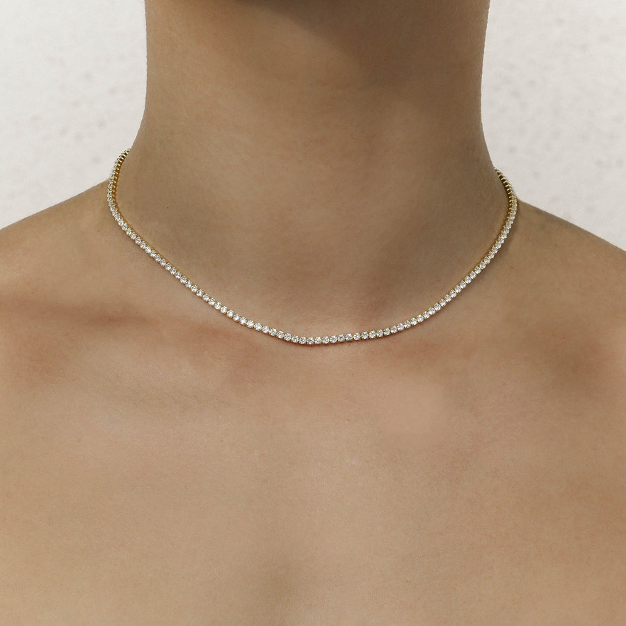 Tennis Diamond Necklace