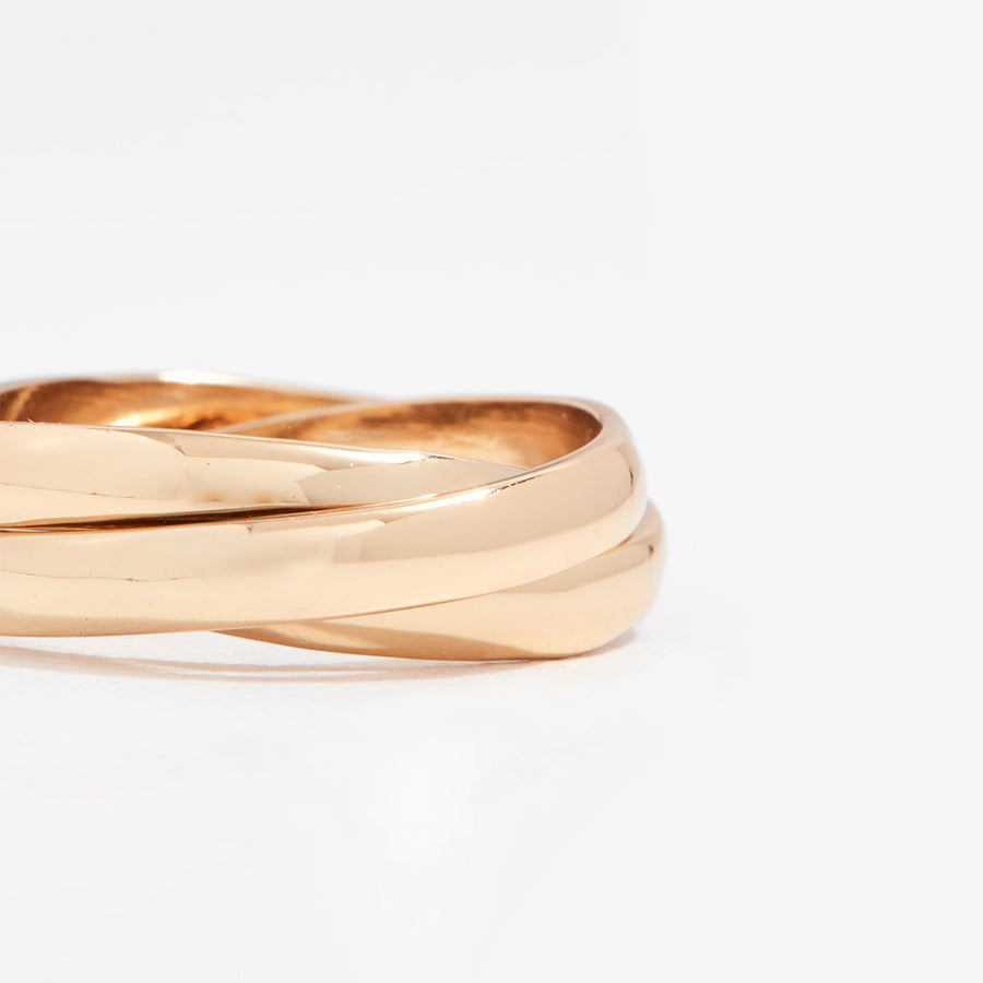 Vera Gold Intertwined Ring