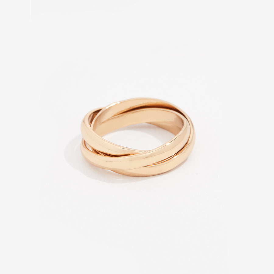 Vera Gold Intertwined Ring